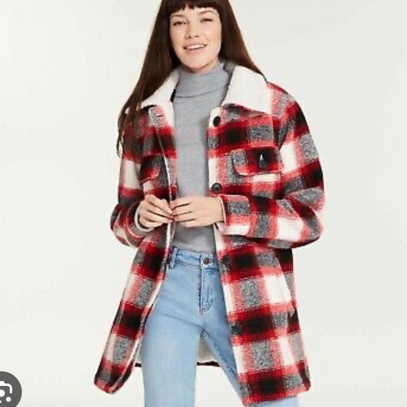 Joe Fresh Sherpa Shacket - Picture 8 of 8